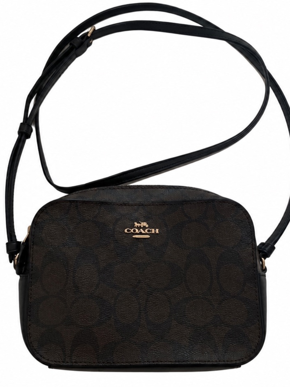 Coach Purse Mini Camera Bag 91677 – Signature Canvas